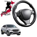 Black Samurai Segmented Steering Wheel Cover for Mercedes-Benz GLE-Class 2020 - Current Coupe (W167/V167)-1