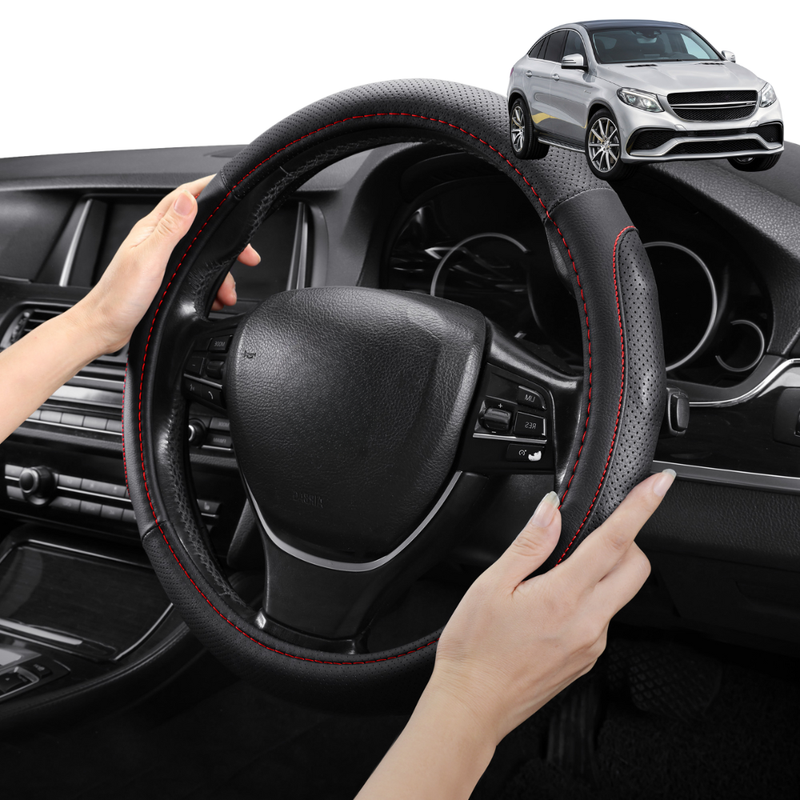 Steering Wheel Cover Pro Extra Layer for Mercedes-Benz GLE-Class 2020 - Current Coupe (W167/V167) - Breathable & Anti-Slip