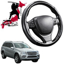 Black Samurai Segmented Steering Wheel Cover for Mercedes-Benz GLS-Class 2007 - 2012 (X164)-1