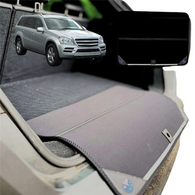 Rear Cargo Boot Bumper Protector for Mercedes-Benz GLS-Class 2007 - 2012 (X164) - Standard (72 x 55) - Black
