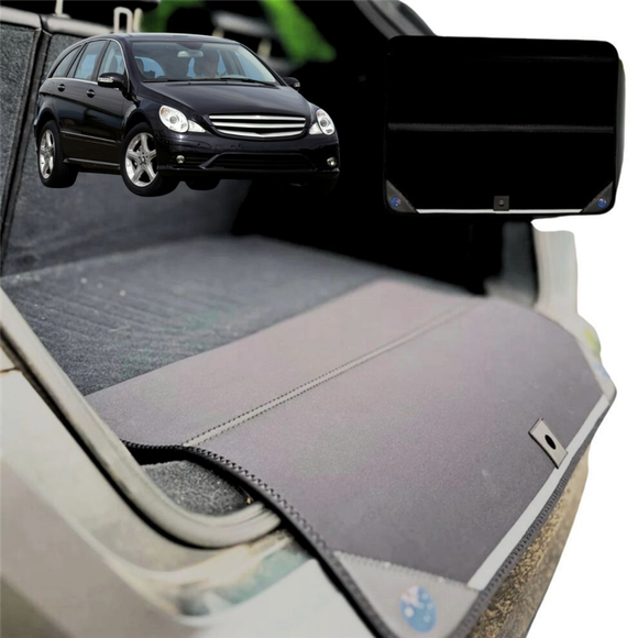 Rear Cargo Boot Bumper Protector for Mercedes-Benz R-Class 2006 - 2015 (W251) - Standard (72 x 55) - Black