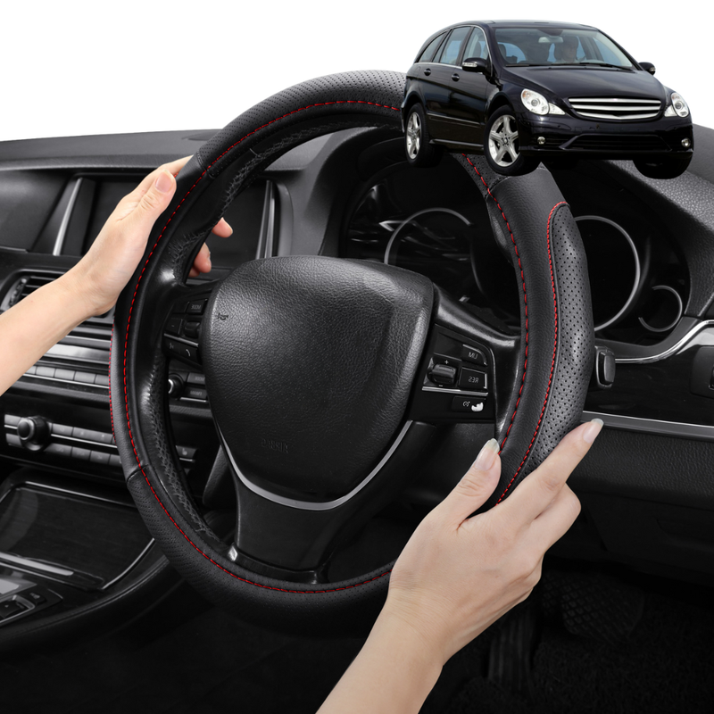 Steering Wheel Cover Pro Extra Layer for Mercedes-Benz R-Class 2006 - 2015 (W251) - Breathable & Anti-Slip