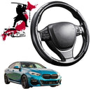 Black Samurai Segmented Steering Wheel Cover for BMW 2 Series 2020 - Current Gran Coupe (F44)-1