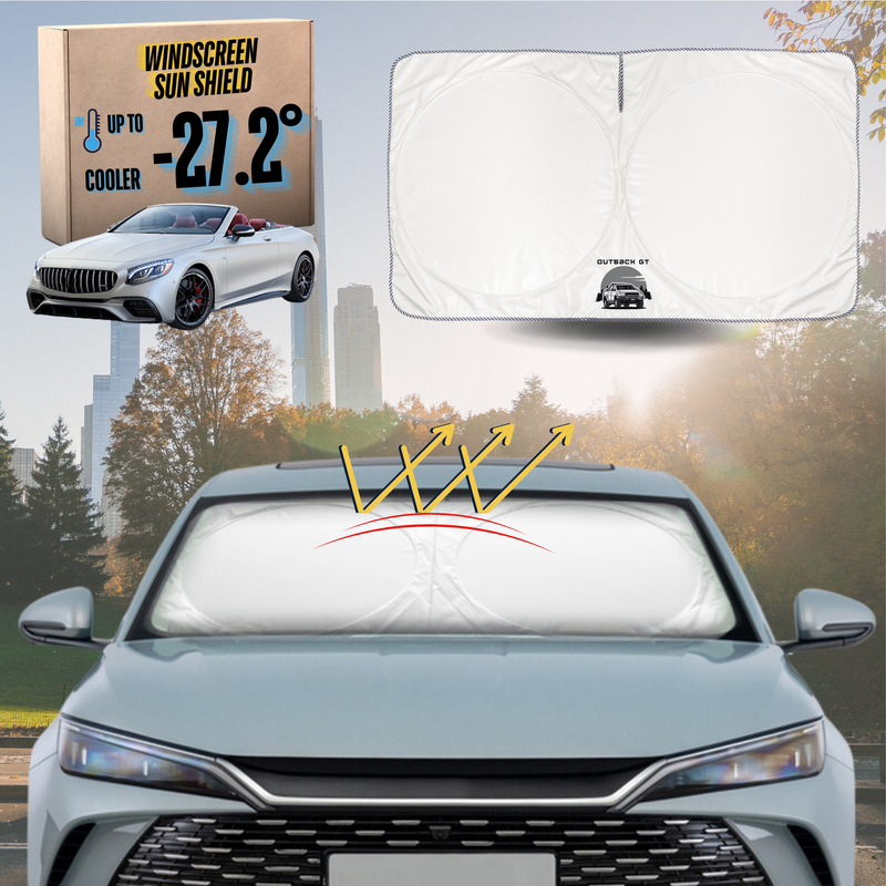 Front Windscreen Sun Shade for Mercedes-Benz S-class 2014 - 2000 Cabriolet - Standard 150 x 85 cm
