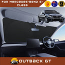 Front Windscreen Sun Shade for Mercedes-Benz S-class 2014 - 2020 Sedan (W222) - Standard 150 x 85 cm - Black-1