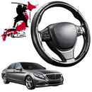Black Samurai Segmented Steering Wheel Cover for Mercedes-Benz S-class 2014 - 2020 Sedan Long-1