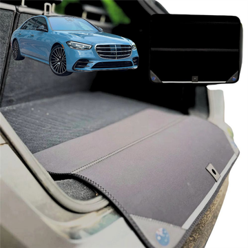 Rear Cargo Boot Bumper Protector for Mercedes-Benz S-class 2021 - Current Sedan (W223) - Standard (72 x 55) - Black