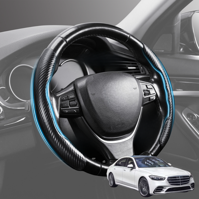Segmented Steering Wheel Cover for Mercedes-Benz S-class 2021 - Current Sedan Long - Universal Size