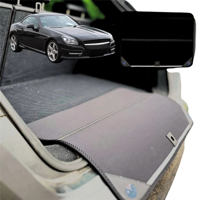 Rear Cargo Boot Bumper Protector for Mercedes-Benz SLK-Class 2011 - 2016 (R172) - Standard (72 x 55) - Black