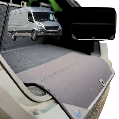 Rear Cargo Boot Bumper Protector for Mercedes-Benz Sprinter 2006 - 2018 (906, NCV3) - XL (98 x 55) - Black