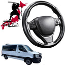 Black Samurai Segmented Steering Wheel Cover for Mercedes-Benz Sprinter 2019 - Current (907/910, VS30)-1