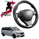 Black Samurai Segmented Steering Wheel Cover for Mercedes-Benz V-Class 2014 - Current (3rd Gen, W447)-1