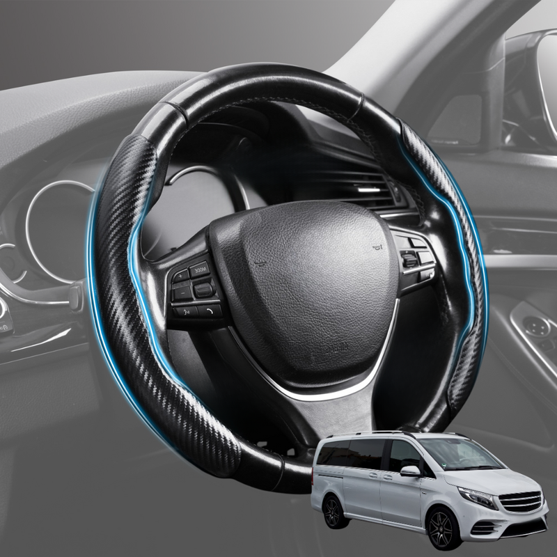 Segmented Steering Wheel Cover for Mercedes-Benz V-Class 2014 - Current (3rd Gen, W447) - Universal Size