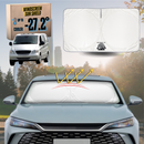 Front Windscreen Sun Shade for Mercedes-Benz Vito Van 2003 - 2013 W639 - XL 160 x 100 cm-1