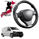 Black Samurai Segmented Steering Wheel Cover for Mercedes-Benz Vito Van 2014 - Current (W447)-1