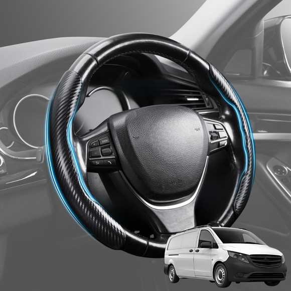Segmented Steering Wheel Cover for Mercedes-Benz Vito Van 2014 - Current (W447) - Universal Size