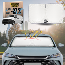 Front Windscreen Sun Shade for Mercedes-Benz Vito Van 2014 - Current (W447) - XL 160 x 100 cm