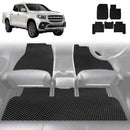 6D Diamond Car Floor Mats for Mercedes-Benz X-Class 2017 - 2021 Ute - Custom-Fit Carpet Liner-1