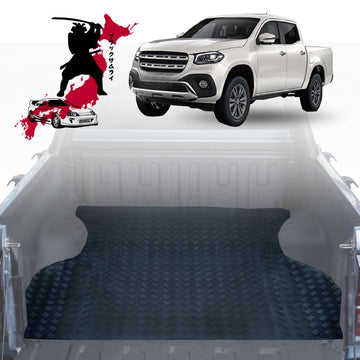 Black Samurai UTE Tub Mat Tray Liner for Mercedes-Benz X-Class 2017 - 2021 Ute - Black