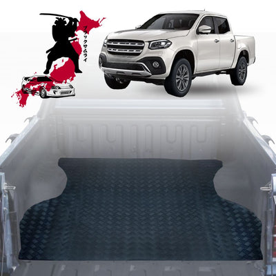 Black Samurai UTE Tub Mat Tray Liner for Mercedes-Benz X-Class 2017 - 2021 Ute - Black