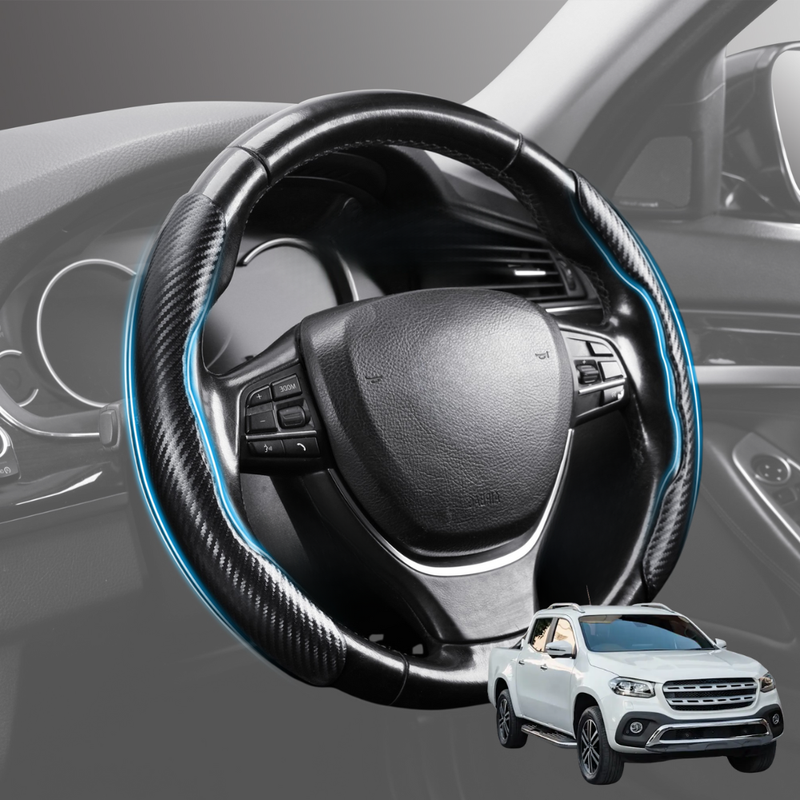 Segmented Steering Wheel Cover for Mercedes-Benz X-Class 2017 - 2021 Ute - Universal Size
