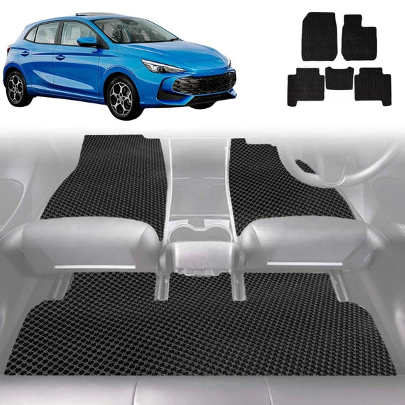 6D Diamond Car Floor Mats for MG 3 2011 - 2024 - Custom-Fit Carpet Liner