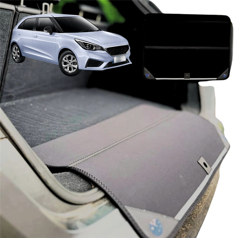 Rear Cargo Boot Bumper Protector for MG 3 2022 - 2024 - Standard (72 x 55) - Black