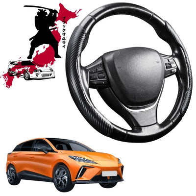 Black Samurai Segmented Steering Wheel Cover for MG 4 EV 2022 - Current (EH32)