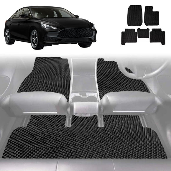 6D Diamond Car Floor Mats for MG 5 2023 - Current (Vibe, Essence) - Custom-Fit Carpet Liner