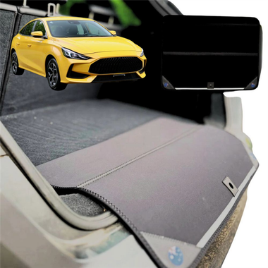 Rear Cargo Boot Bumper Protector for MG 5 2023 - Current (Vibe, Essence) - Standard (72 x 55) - Black