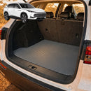 6D Diamond Car Boot Cargo Mat for MG HS 2018 - 2024 (SAS23) - Heavy Duty Carpet Liner - All-Weather Resistance - Easy to use - Odorless Material - Black & Grey-16