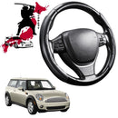 Black Samurai Segmented Steering Wheel Cover for MINI Clubman 2007 - 2014 (R55)-1