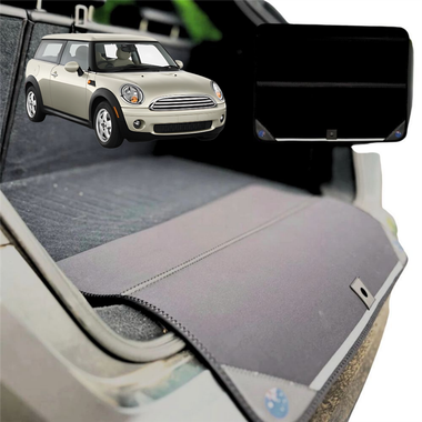 Rear Cargo Boot Bumper Protector for MINI Clubman 2007 - 2014 (R55) - Standard (72 x 55) - Black