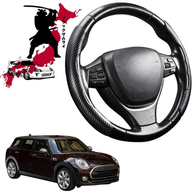 Black Samurai Segmented Steering Wheel Cover for MINI Clubman 2015 - Current (F54)