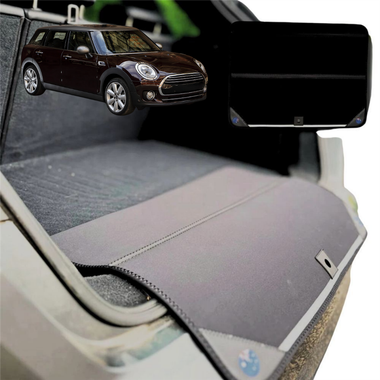 Rear Cargo Boot Bumper Protector for MINI Clubman 2015 - Current (F54) - Standard (72 x 55) - Black