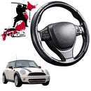 Black Samurai Segmented Steering Wheel Cover for MINI Cooper 3-Door Hatch 2006 - 2013 (R56)-1