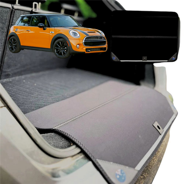 Rear Cargo Boot Bumper Protector for MINI Cooper 3-Door Hatch 2014 - 2024 (F56) - Standard (72 x 55) - Black