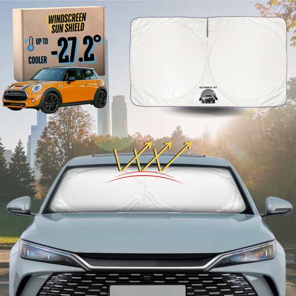 Front Windscreen Sun Shade for MINI Cooper 3-Door Hatch 2014 - 2024 (F56) - Standard 150 x 85 cm