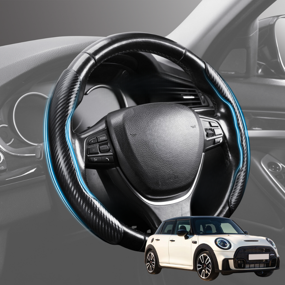 Segmented Steering Wheel Cover for MINI Cooper 5-Door Hatch 2014 - 2024 (F55) - Universal Size