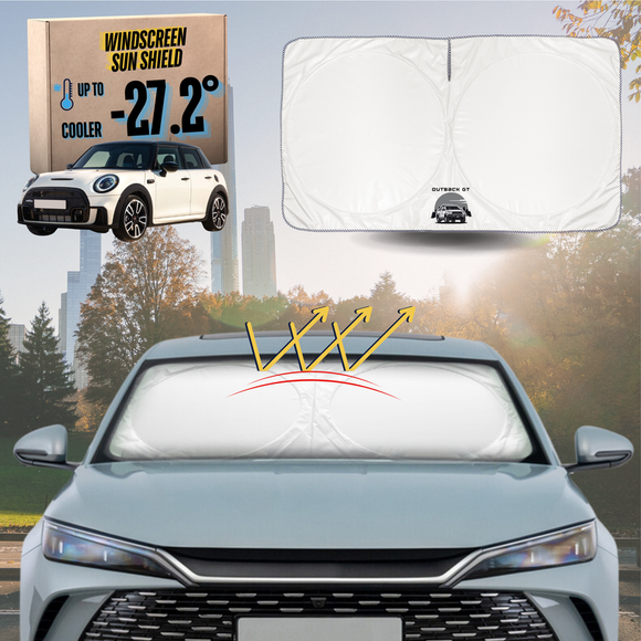 Front Windscreen Sun Shade for MINI Cooper 5-Door Hatch 2014 - 2024 (F55) - Standard 150 x 85 cm