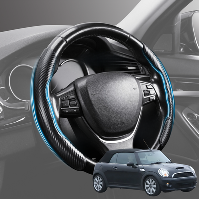 Segmented Steering Wheel Cover for MINI Cooper Convertible 2009 - 2015 (R57) - Universal Size