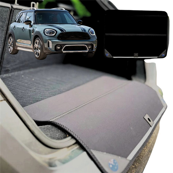 Rear Cargo Boot Bumper Protector for MINI Countryman 2017 - 2023 (F60) - XL (98 x 55) - Black