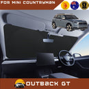 Front Windscreen Sun Shade for MINI Countryman 2024 - Current (U25) - Standard 150 x 85 cm - Black-1