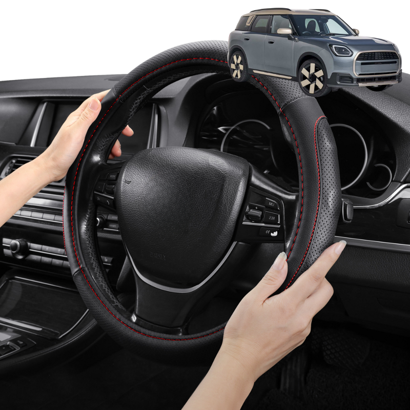 Steering Wheel Cover Pro Extra Layer for MINI Countryman 2024 - Current (U25) - Breathable & Anti-Slip