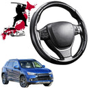 Black Samurai Segmented Steering Wheel Cover for Mitsubishi ASX 2010 - 2023 (GA)-1