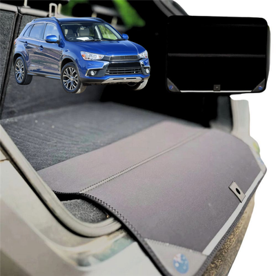 Rear Cargo Boot Bumper Protector for Mitsubishi ASX 2010 - 2023 (GA) - XL (98 x 55) - Black