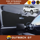 Front Windscreen Sun Shade for Mitsubishi Challenger 2008 - 2016 (PB/PC) - Standard 150 x 85 cm - Black-1