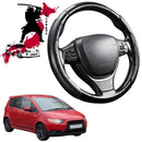 Black Samurai Segmented Steering Wheel Cover for Mitsubishi Colt 2004 - 2012-1