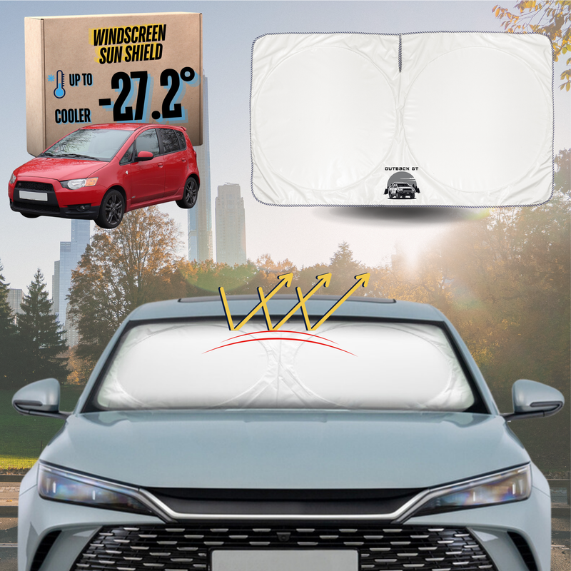 Front Windscreen Sun Shade for Mitsubishi Colt 2004 - 2012 - Standard 150 x 85 cm