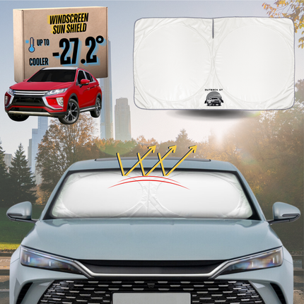 Front Windscreen Sun Shade for Mitsubishi Eclipse Cross 2017 - Current YA - Standard 150 x 85 cm